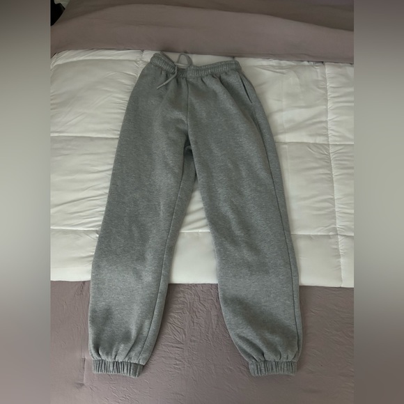 NEW Casual Baggy Fleece Sweatpants - Picture 6 of 7